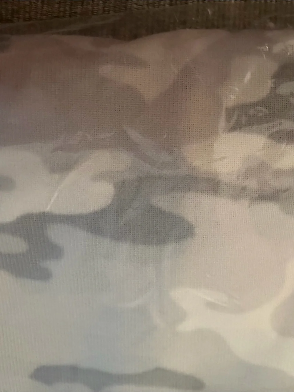 Ruby Ribbon White and Gray Camo Fog Heritage Cami New in Bag